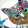 Cat Coloring Pages for Adults icon
