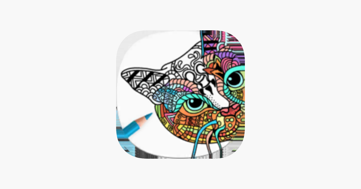 Cat Coloring Pages for Adults on the App Store