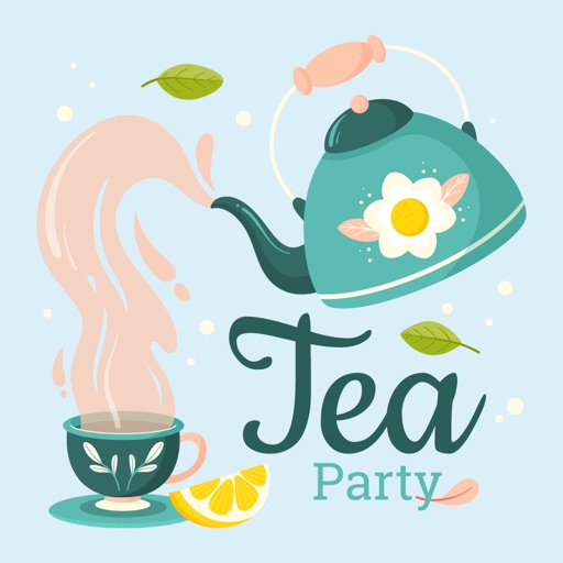 Tea Party Stickers Pack