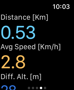 ‎Speed Max Distance Altimeter Screenshot