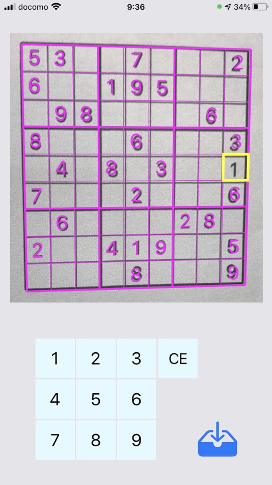 #3. Scan Number Place (iOS) 由: Ryoji Deguchi
