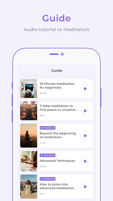 Zenify - Meditation Timer Screenshot