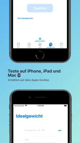 Game screenshot Gewicht-Checker - 4 in 1 Tests hack