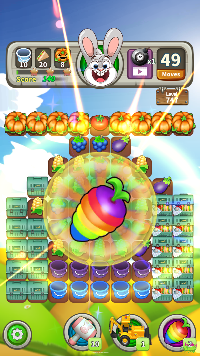 Farm Raid  Cartoon Match 3