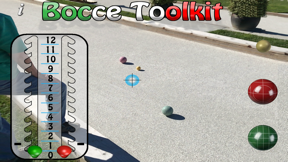 Bocce Toolkit AR screenshot