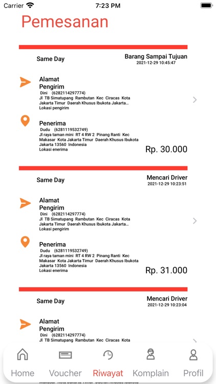App INDEXS Customer screenshot-6