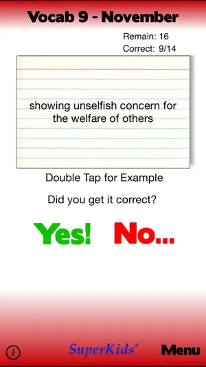 9th Grade Vocabulary screenshot 3