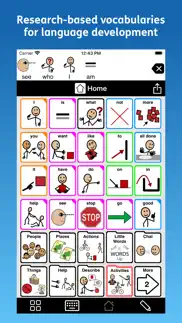 proloquo2go aac iphone screenshot 1