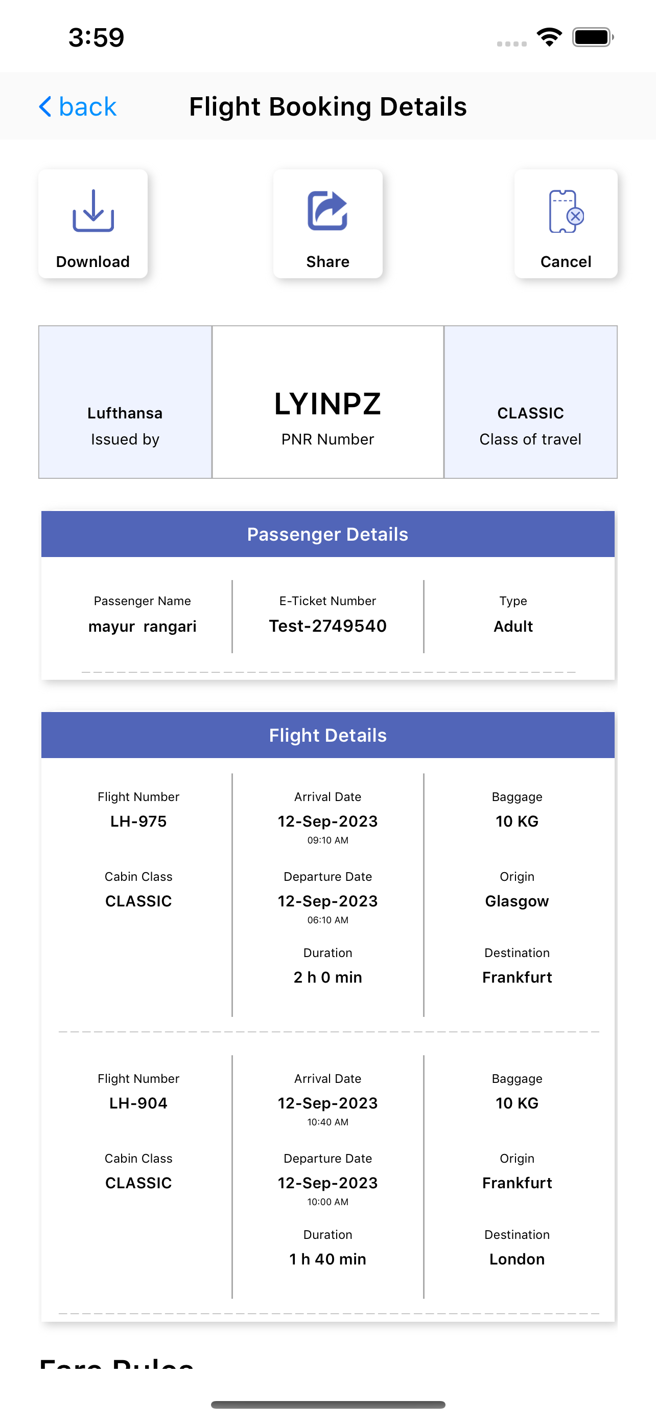 FlyBuy: Flight Bookings