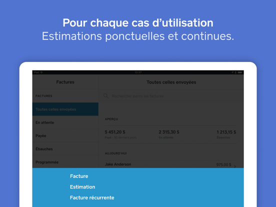 Screenshot #4 pour Factures Square