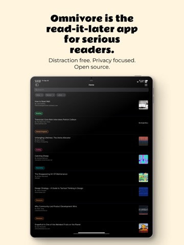 Omnivore: Read-it-laterのおすすめ画像1