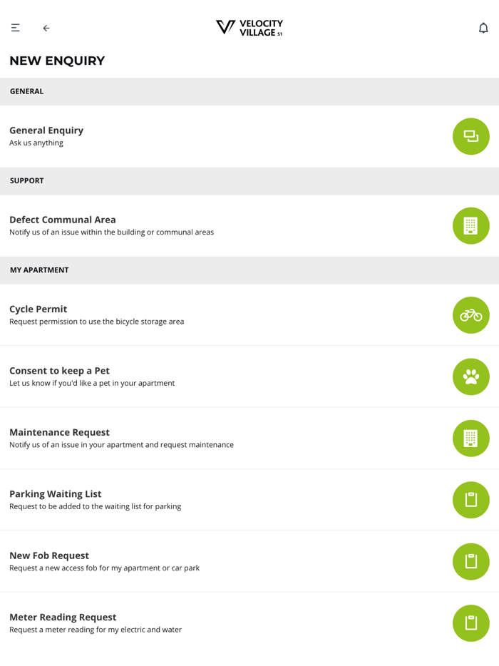 Velocity Village Residents