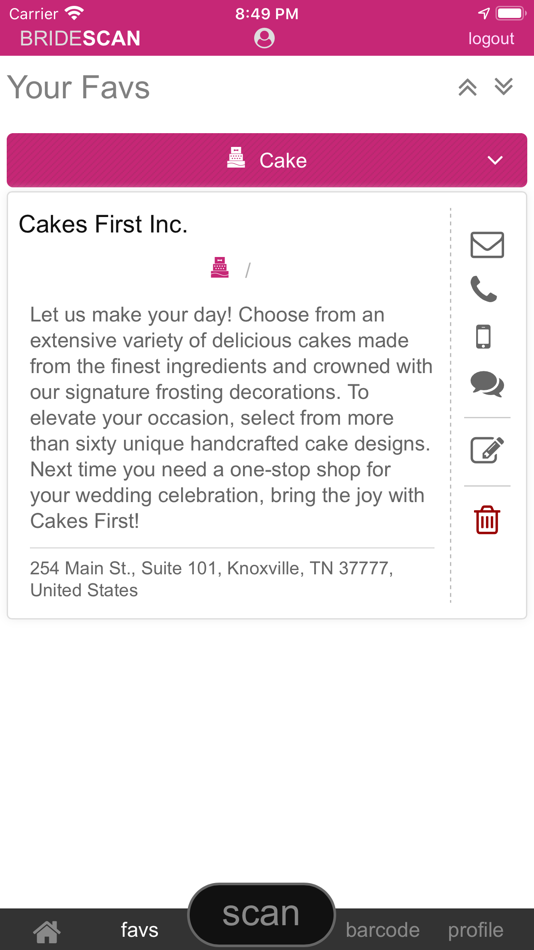 #3. BrideScan (iOS) 由: Jacob Marketing, LLC.