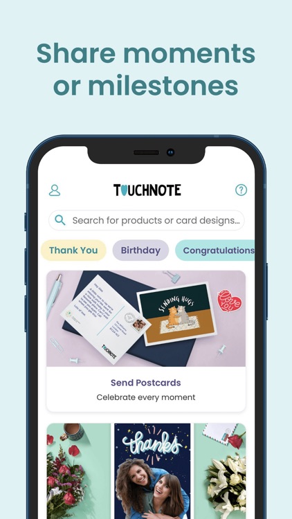 TouchNote Custom Cards & Gifts