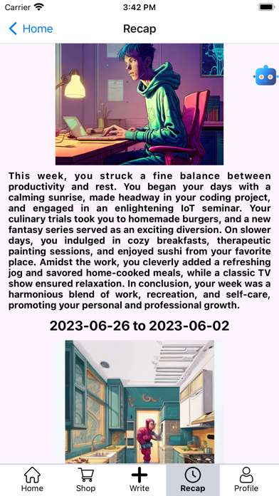 SoulScribe - AI Journaling Screenshot