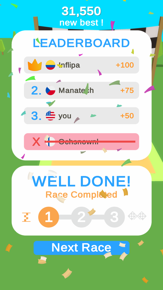 #8. PartyRun.io (iOS) 由: Henrique Silva
