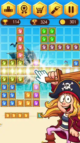 Game screenshot 10x10 Pirates apk
