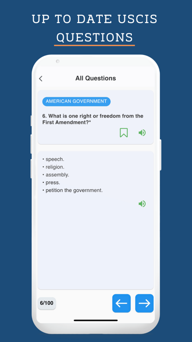 FBA: US Citizenship Test 2023 Screenshot