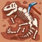 Through the desert and grassland, go together to excavate the dinosaur fossils buried under the ground