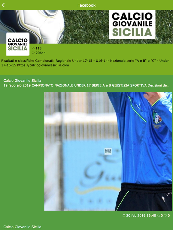 Screenshot #5 pour Calcio Giovanile Sicilia