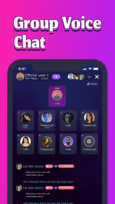 WaveChat:  Live Chat & Meet Screenshot