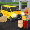City Cargo Truck Delivery icon