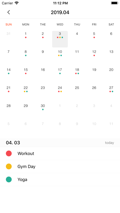 Screenshot #2 pour DayStamp - Habit Tracker