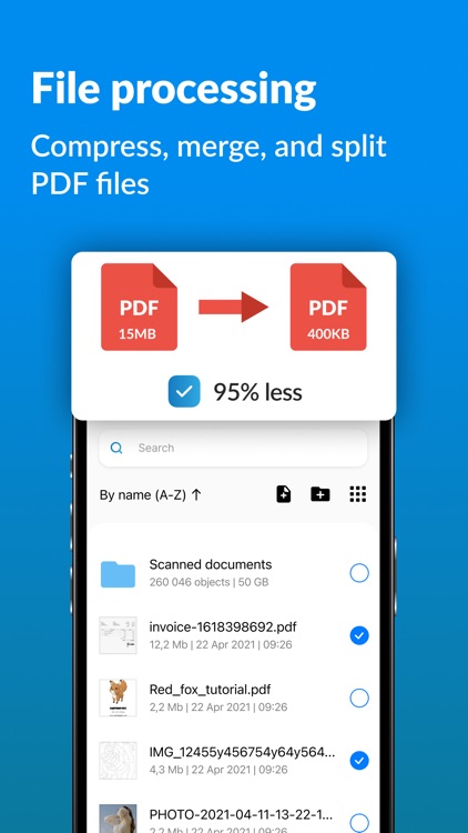 Scannero: fast scan to PDF&JPG screenshot-5