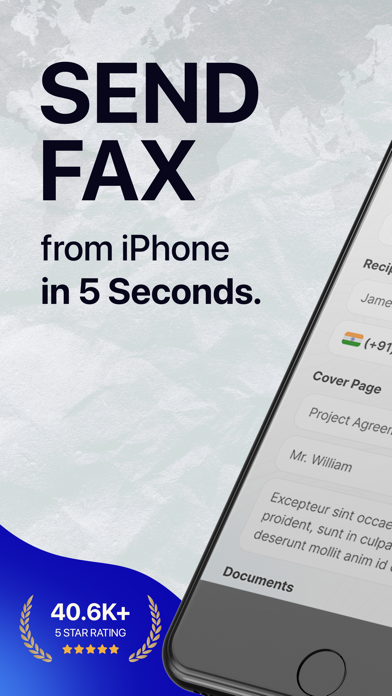 FAX + Send & Receive FAXs Screenshot