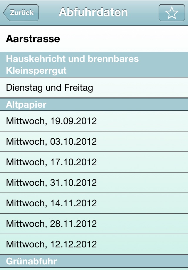 Entsorgung und Recycling Bern screenshot 2