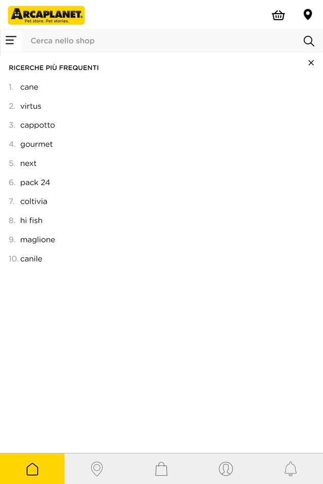 Arcaplanet Pet store online