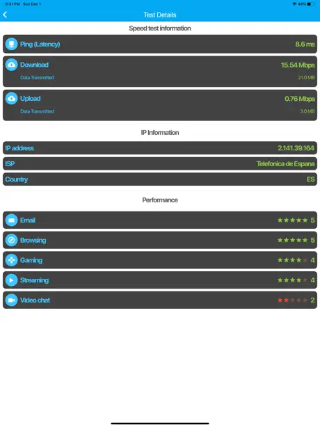 Wifi Password & Speed check