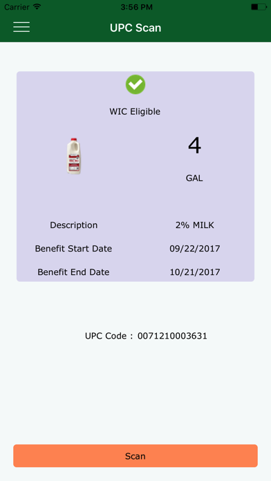 WIC Connect Screenshot