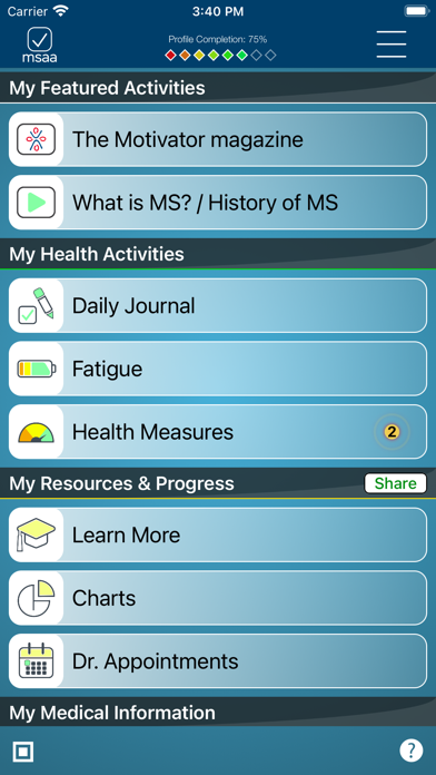 MSAA—My MS Manager Screenshot