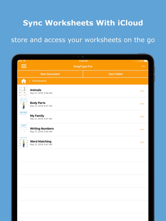 SnapType Pro iPad screenshot 5 - Education app