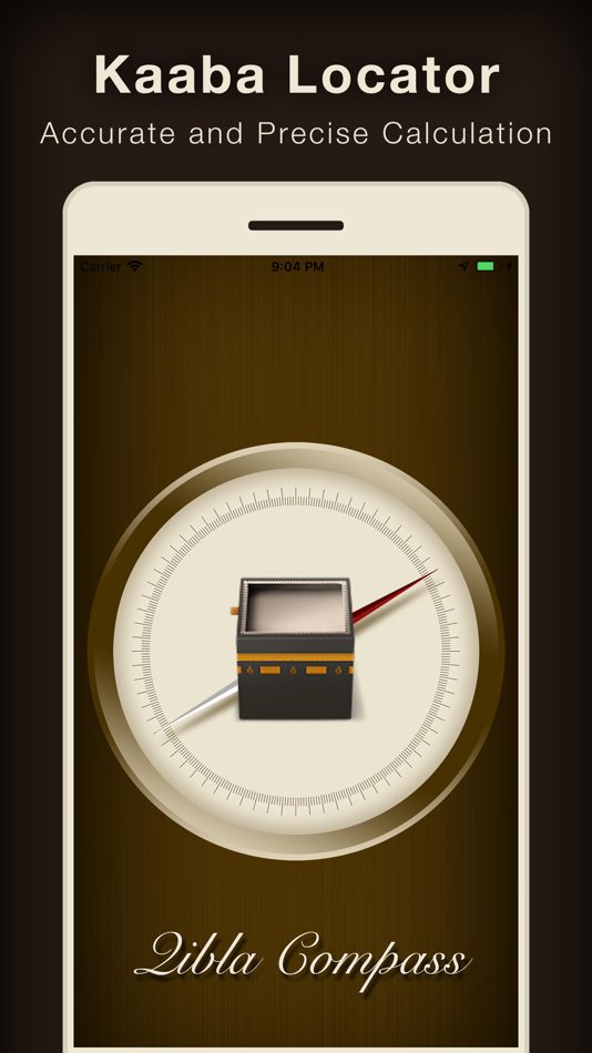 #4. Qibla Compass (Kaaba Locator) (iOS) 由: FATIMA OMER APPS LLC