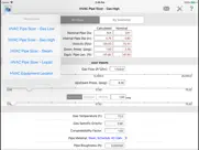 hvac pipe sizer plus ipad images 1