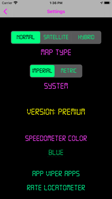 Locatometer Screenshot