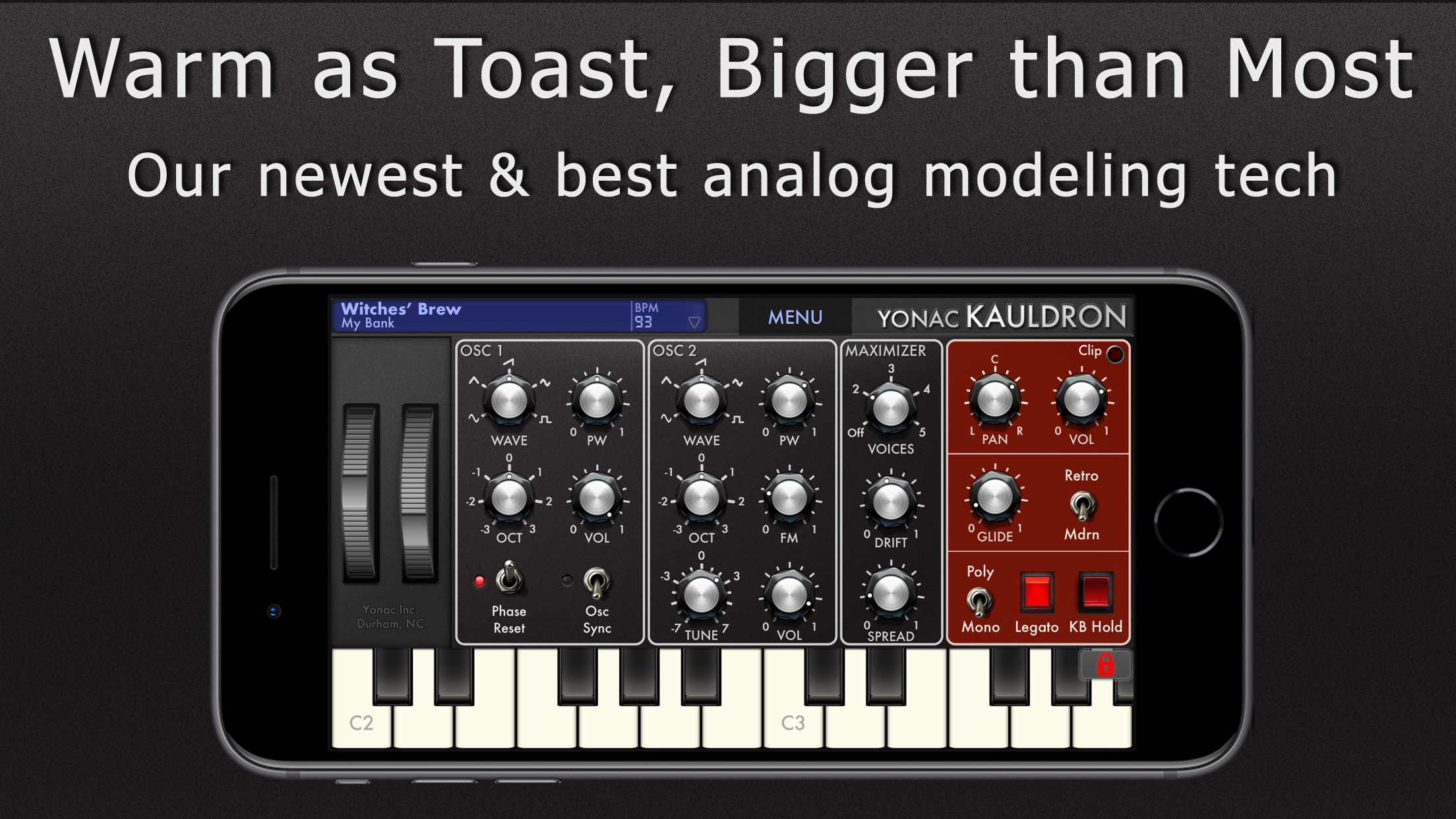 Kauldron Synthesizer