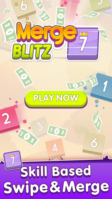 Screenshot #2 pour Merge Blitz - New Swipe to Win