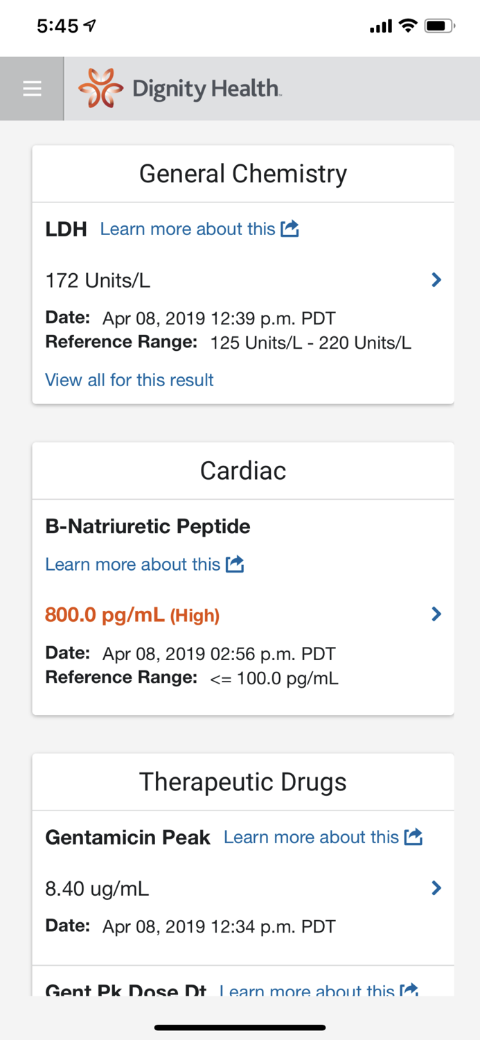 my portal. by Dignity Health