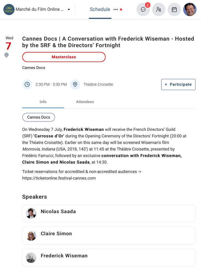 Marché du Film Online