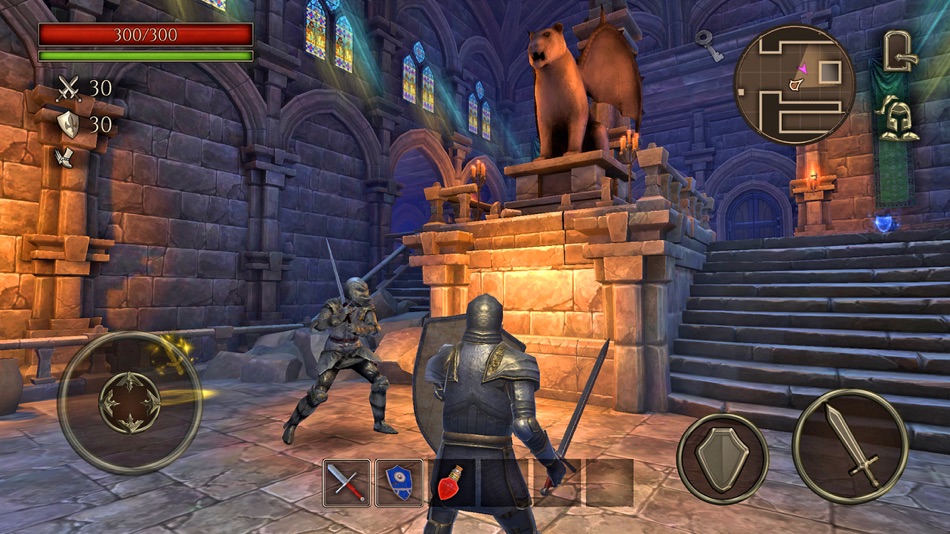 #1. Ghoul Castle 3D - Action RPG (macOS) Podle: Stepan Vakhtin