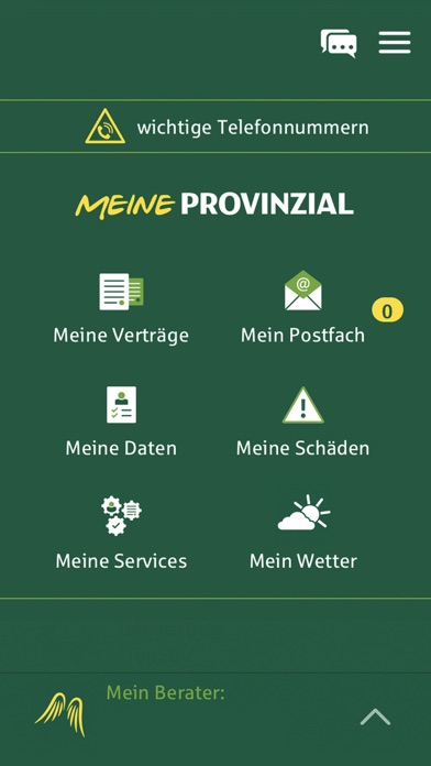 MeineProvinzial Screenshot