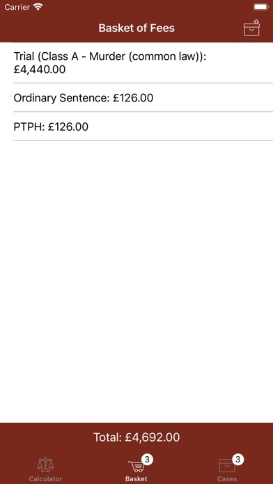 Crime Fees Screenshot