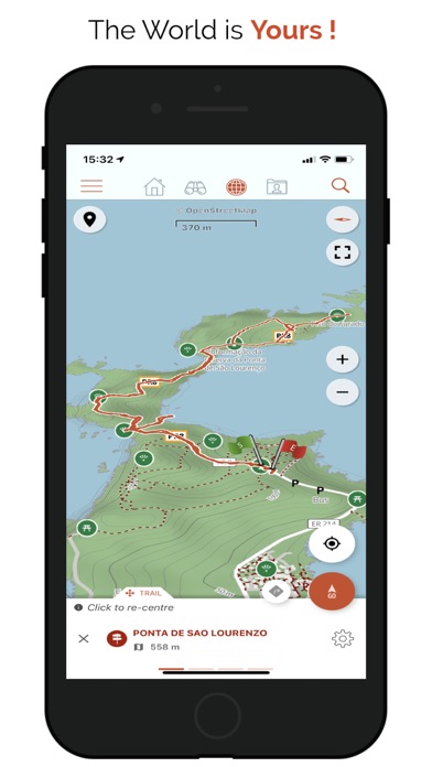SityTrail+ GPS hike bike ski Screenshot