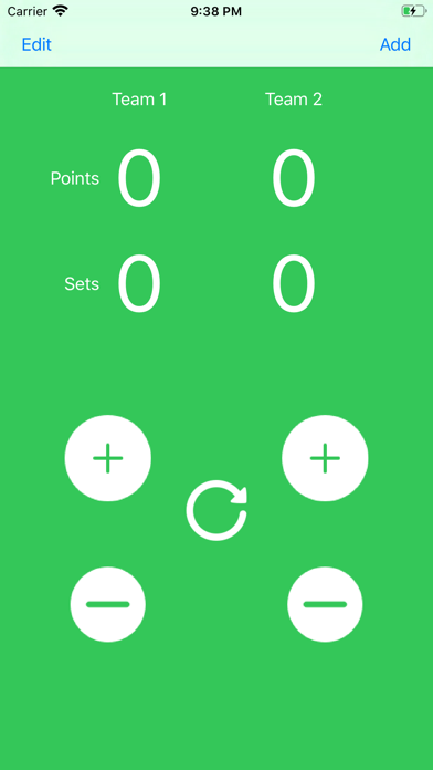 Screenshot #1 pour Keep Tennis Score Gamekeeper