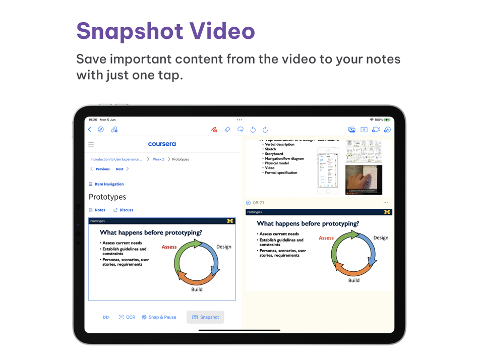 #2. VideoNotes - Easy Note-taking (iOS) 由: Shiwen Wang