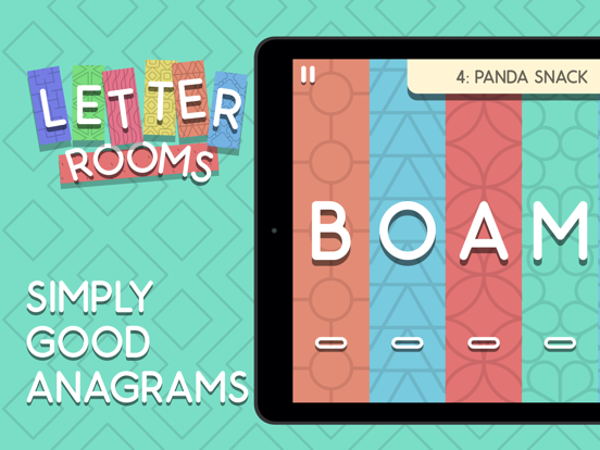 Screenshot #4 pour Letter Rooms: Fun Anagrams