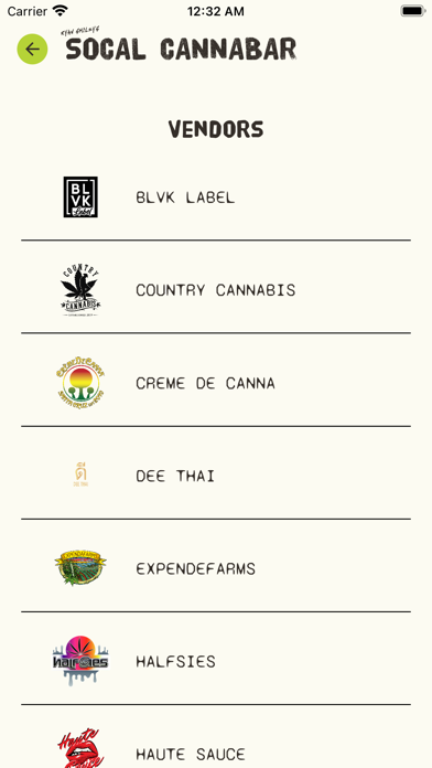SoCal Cannabar Screenshot